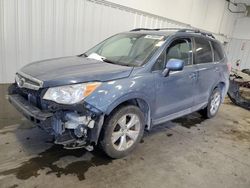 Salvage cars for sale at Windham, ME auction: 2016 Subaru Forester 2.5I Limited