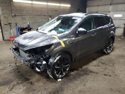 Salvage cars for sale from Copart Angola, NY: 2017 Ford Escape SE