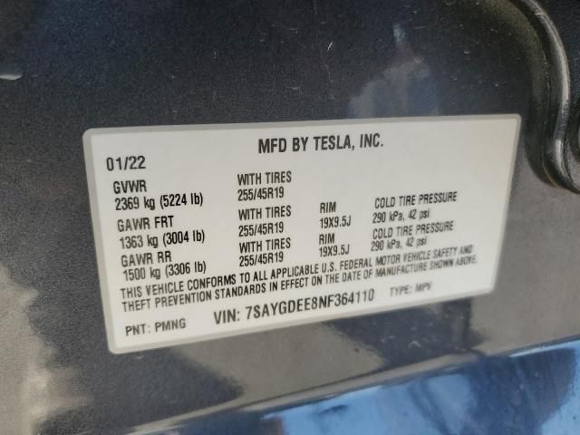 2022 Tesla Model Y