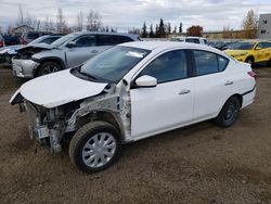 Salvage cars for sale at Anchorage, AK auction: 2018 Nissan Versa S