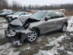 Salvage cars for sale at auction: 2009 Infiniti EX35 Base