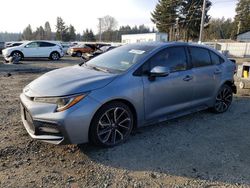 Toyota Corolla salvage cars for sale: 2022 Toyota Corolla SE