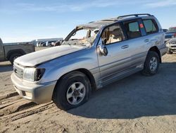 Salvage cars for sale at Amarillo, TX auction: 2000 Toyota Land Cruiser