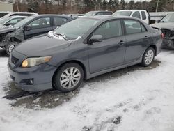 Toyota Corolla salvage cars for sale: 2009 Toyota Corolla Base