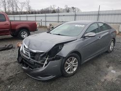 Salvage cars for sale at Spartanburg, SC auction: 2014 Hyundai Sonata GLS