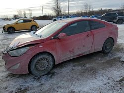 Salvage cars for sale at Montreal Est, QC auction: 2013 Hyundai Elantra Coupe GS