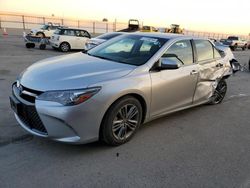 Salvage cars for sale at Fresno, CA auction: 2017 Toyota Camry LE