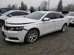 Chevrolet salvage cars for sale: 2018 Chevrolet Impala Premier