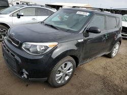 Salvage cars for sale at Brighton, CO auction: 2016 KIA Soul +