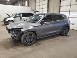 Infiniti salvage cars for sale: 2021 Infiniti QX50 Luxe