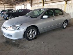 Salvage cars for sale at Phoenix, AZ auction: 2006 Honda Accord EX