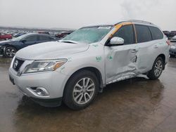 Salvage cars for sale from Copart Grand Prairie, TX: 2015 Nissan Pathfinder S