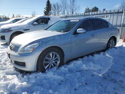 Salvage cars for sale at Bowmanville, ON auction: 2008 Infiniti G35