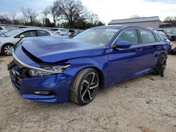 Salvage cars for sale at Chatham, VA auction: 2018 Honda Accord Sport