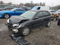 Salvage cars for sale at Riverview, FL auction: 2005 Honda Civic LX