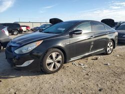 Salvage cars for sale at Haslet, TX auction: 2011 Hyundai Sonata Hybrid