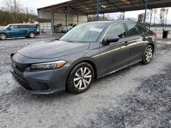 Salvage cars for sale at Cartersville, GA auction: 2024 Honda Civic LX