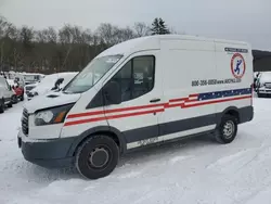 Salvage trucks for sale at West Warren, MA auction: 2018 Ford Transit T-150