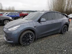 Salvage cars for sale at Arlington, WA auction: 2022 Tesla Model Y