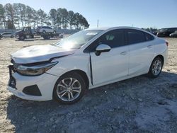 Carros salvage a la venta en subasta: 2019 Chevrolet Cruze LT