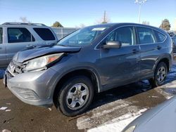 Honda crv Vehiculos salvage en venta: 2014 Honda CR-V LX