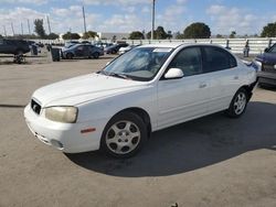 Salvage cars for sale at Miami, FL auction: 2002 Hyundai Elantra GLS