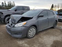 Salvage cars for sale at Bowmanville, ON auction: 2011 Toyota Corolla Matrix