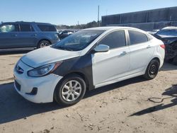 Salvage cars for sale at Fredericksburg, VA auction: 2013 Hyundai Accent GLS