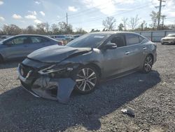 Nissan salvage cars for sale: 2020 Nissan Maxima SV