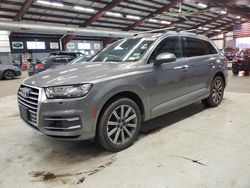 Audi salvage cars for sale: 2017 Audi Q7 Premium Plus