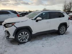 Salvage cars for sale at London, ON auction: 2020 Toyota Rav4 XLE