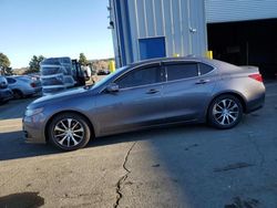 Salvage cars for sale at Vallejo, CA auction: 2017 Acura TLX