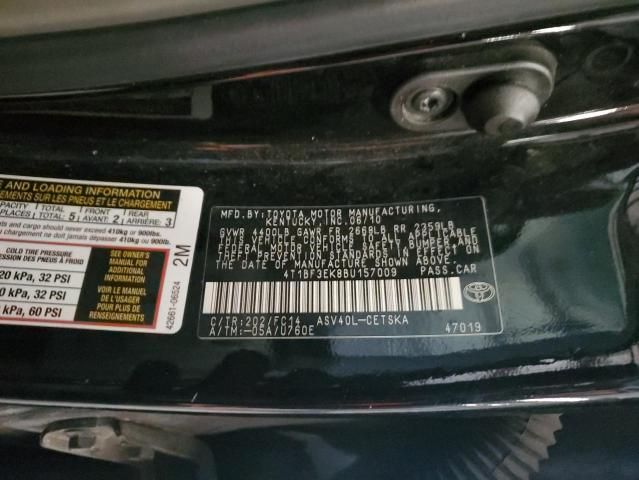 2011 Toyota Camry Base