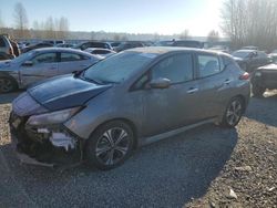 Vehiculos salvage en venta de Copart Arlington, WA: 2021 Nissan Leaf SV