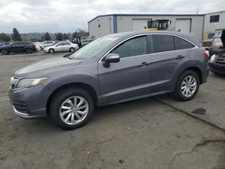 Salvage cars for sale from Copart Vallejo, CA: 2017 Acura RDX