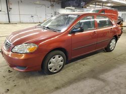 Salvage cars for sale at Wheeling, IL auction: 2004 Toyota Corolla CE