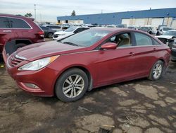 Salvage cars for sale from Copart Woodhaven, MI: 2013 Hyundai Sonata GLS