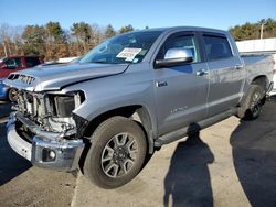 Toyota Tundra Crewmax Limited salvage cars for sale: 2021 Toyota Tundra Crewmax Limited