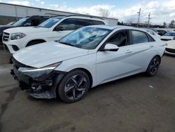 Salvage cars for sale at New Britain, CT auction: 2021 Hyundai Elantra SEL