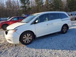 Salvage cars for sale at Gainesville, GA auction: 2015 Honda Odyssey EXL