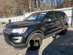 Salvage cars for sale from Copart Austell, GA: 2016 Ford Explorer XLT