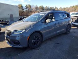 Salvage cars for sale at Exeter, RI auction: 2021 Chrysler Pacifica Hybrid Limited