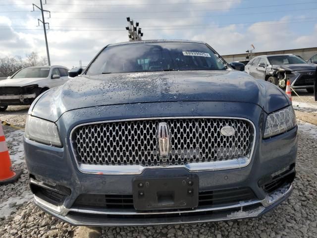 2019 Lincoln Continental Reserve