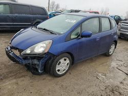 Salvage cars for sale at Pekin, IL auction: 2013 Honda FIT