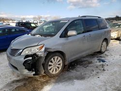 Toyota salvage cars for sale: 2016 Toyota Sienna XLE