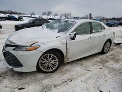 Salvage cars for sale at West Warren, MA auction: 2020 Toyota Camry XLE