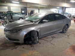 Salvage cars for sale at Indianapolis, IN auction: 2015 Chrysler 200 S