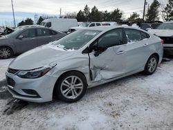 Chevrolet Vehiculos salvage en venta: 2018 Chevrolet Cruze LT