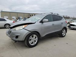 Salvage cars for sale at Wilmer, TX auction: 2013 Hyundai Tucson GLS