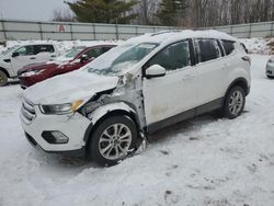 Salvage cars for sale at Davison, MI auction: 2017 Ford Escape SE